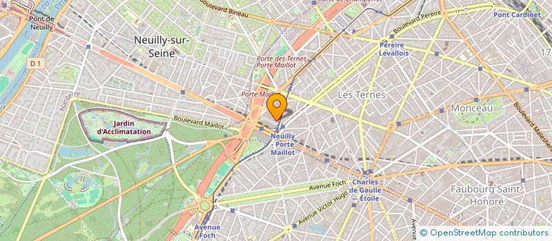 localisation de l'entreprise LE JARDIN DU TEMPS à PARIS