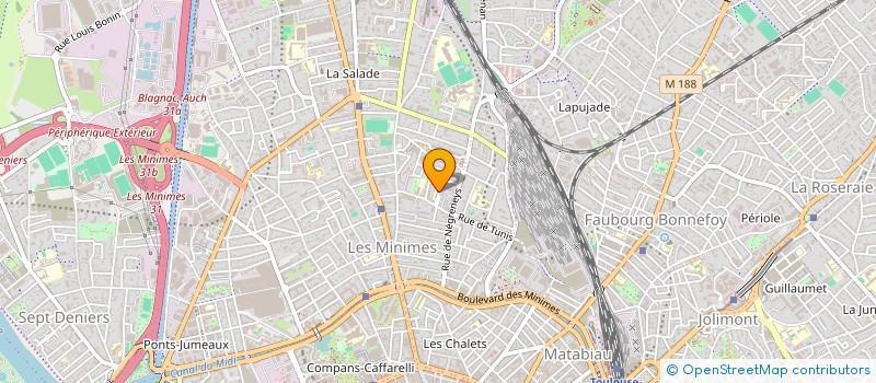 localisation de l'entreprise LE JARDIN EN CHANTIER à TOULOUSE