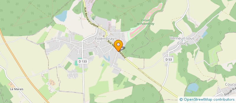 localisation de l'entreprise LE JARDIN EXOTIQUE CENTRE DE SAUVEGARDE POUR PETITS PRIMATES  FOLEMBRAY