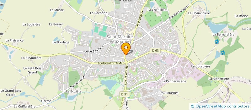 localisation de l'entreprise LE JARDIN FACILE  TREMENTINES