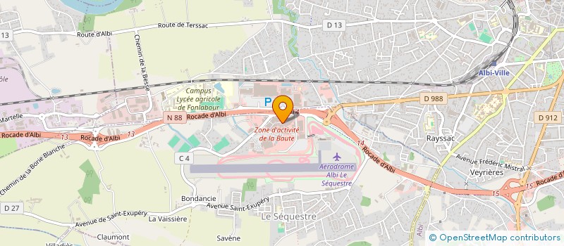 localisation de l'entreprise LE JARDIN GOURMAND à LE SEQUESTRE
