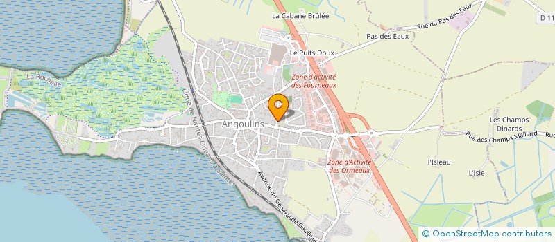 localisation de l'entreprise LE JARDIN NUPTIAL  ANGOULINS