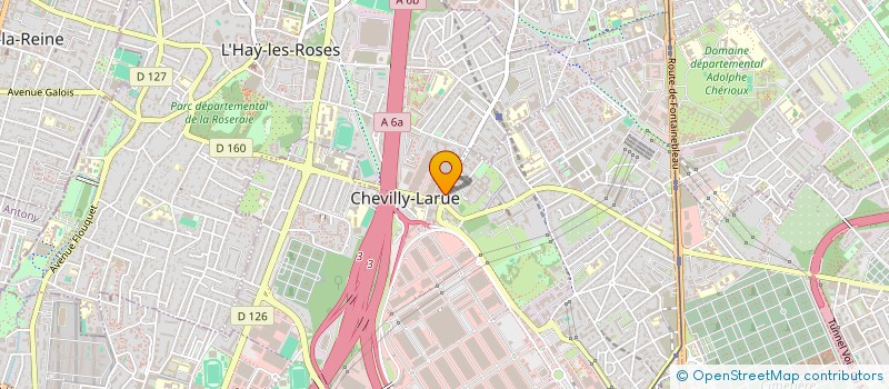 localisation de l'entreprise LE JARDIN PARISIEN  L'HAY-LES-ROSES