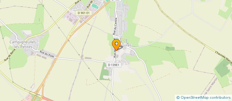 localisation de l'entreprise LE JARDIN PARTAGE D'ECUIRES  ECUIRES