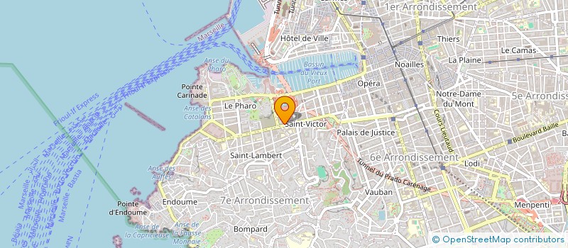 localisation de l'entreprise LE JARDIN PROVENCAL à MARSEILLE
