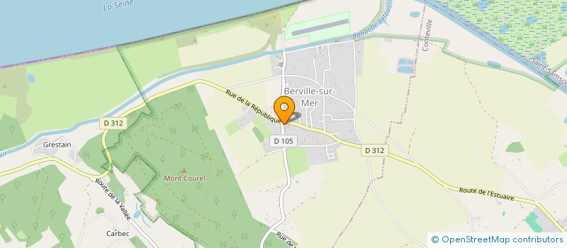 localisation de l'entreprise LE JARDIN SERVICE CULTUREL ITINERANT  SAUSSEUZEMARE-EN-CAUX