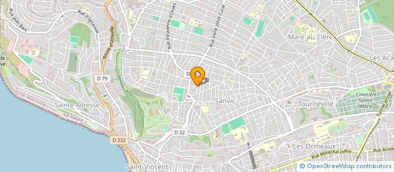 localisation de l'entreprise LE JARDIN SUSPENDU  LE HAVRE