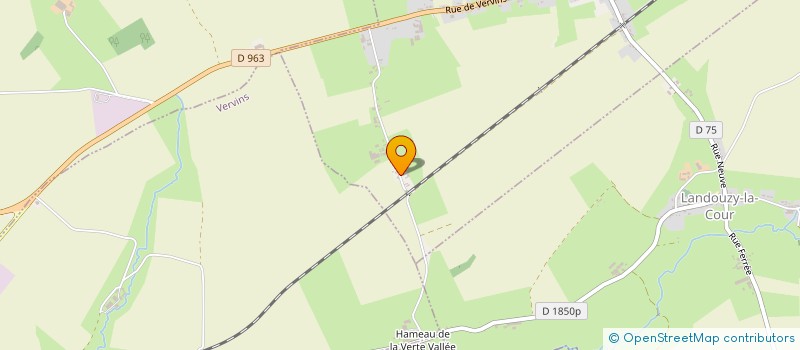 localisation de l'entreprise LE JARDIN VENANT  LA BOUTEILLE