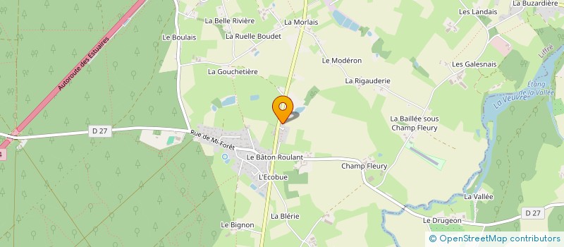 localisation de l'entreprise LE JARDINIER ANGLAIS  LIFFRE