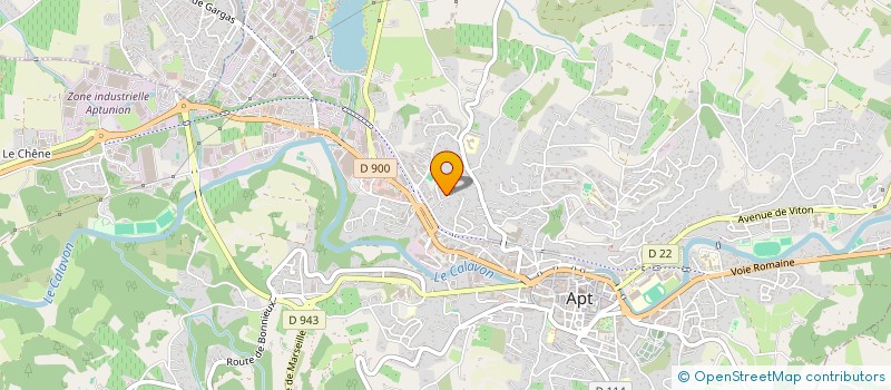 localisation de l'entreprise LE JARDINIER DU LUBERON  APT