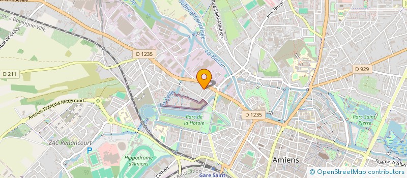 localisation de l'entreprise LE JARDINIER SAMARIEN  AMIENS