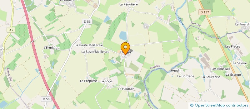 localisation de l'entreprise LE JARRY à REMOUILLE