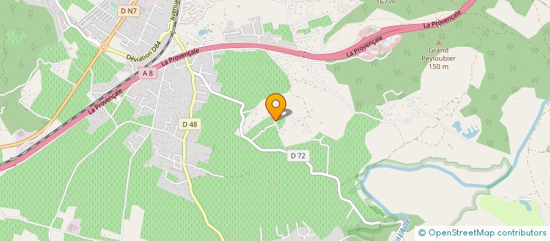 localisation de l'entreprise LE JAS DE JEROME  FAYENCE