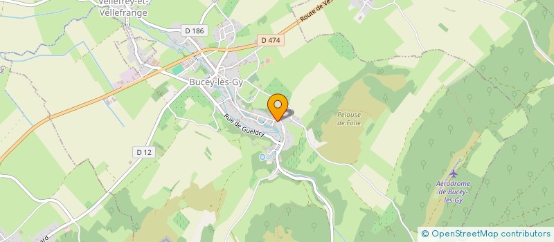 localisation de l'entreprise LE JASEUR BOREAL EDITEUR  BUCEY-LES-GY