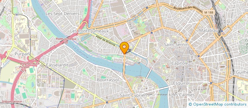 localisation de l'entreprise LE JASMIN à TOULOUSE