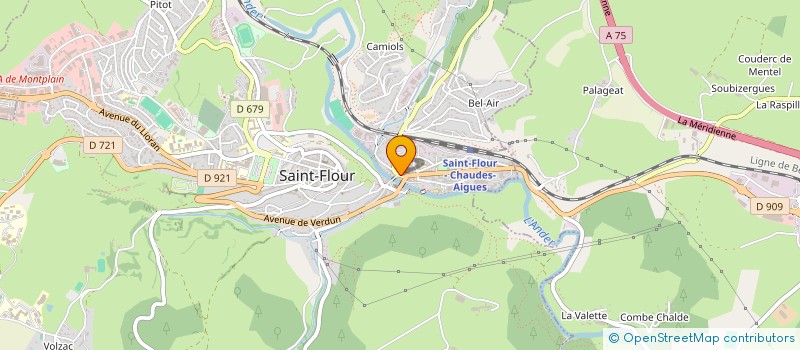 localisation de l'entreprise LE JASMIN à SAINT-FLOUR