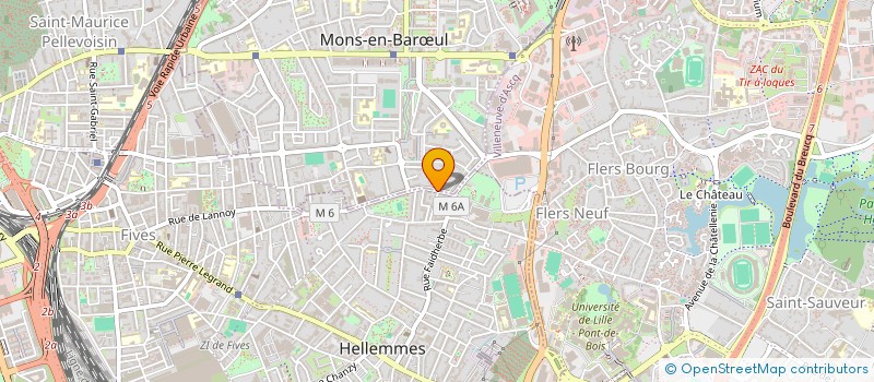localisation de l'entreprise LE JASMIN à LILLE