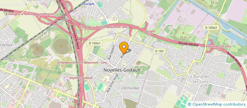 localisation de l'entreprise LE JASMIN JB  NOYELLES-GODAULT