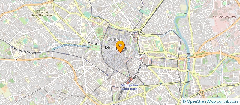 localisation de l'entreprise LE JAURES à MONTPELLIER