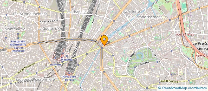 localisation de l'entreprise LE JAURES  PARIS