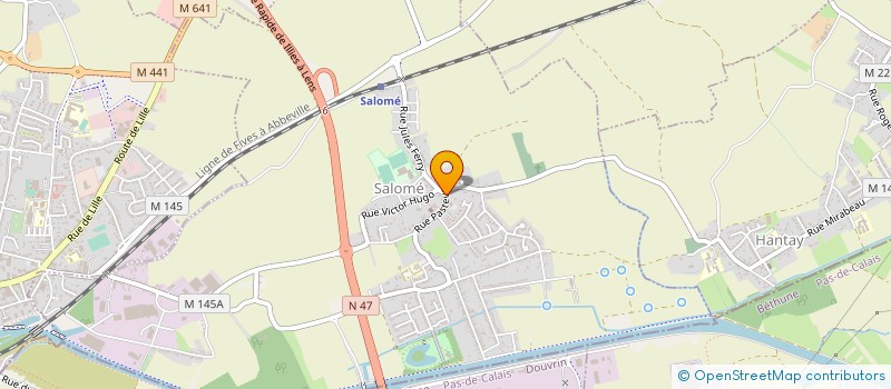 localisation de l'entreprise LE JAVELOT SALOMEEN  SALOME