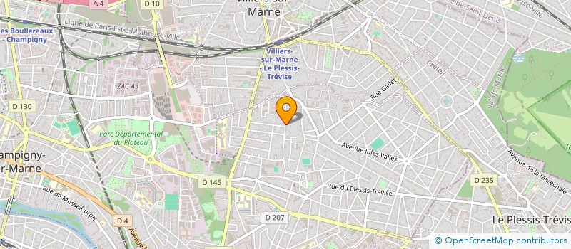 localisation de l'entreprise LE JAYME à CHAMPIGNY-SUR-MARNE