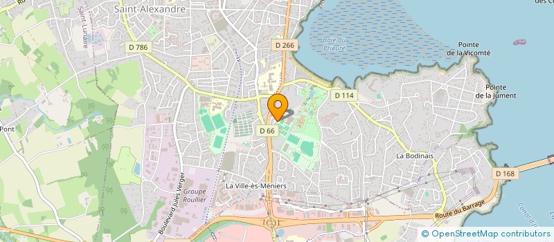 localisation de l'entreprise LE JAZZ CLUB DE DINARD COTE D'EMERAUDE  DINARD