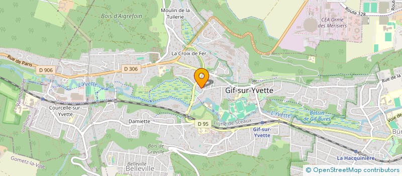 localisation de l'entreprise LE JAZZ ET LE JAJA à GIF-SUR-YVETTE