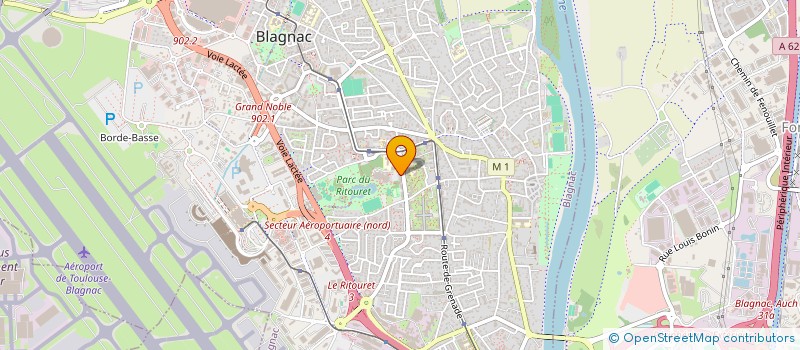 localisation de l'entreprise LE JAZZ POUR TOUS à BLAGNAC