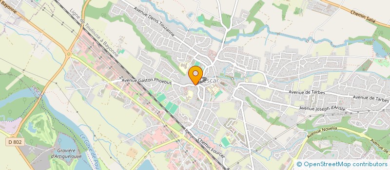 localisation de l'entreprise LE JCQ LE TOUT AU BARBECUE à LESCAR