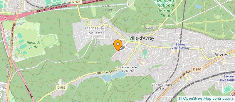 localisation de l'entreprise LE JE PAR LE JEU à VILLE-D'AVRAY