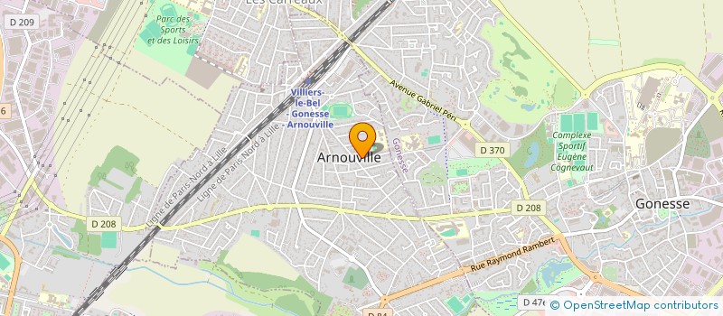 localisation de l'entreprise LE JEAN POULET  ARNOUVILLE