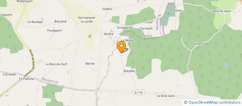 localisation de l'entreprise LE JELOUX à COLPO