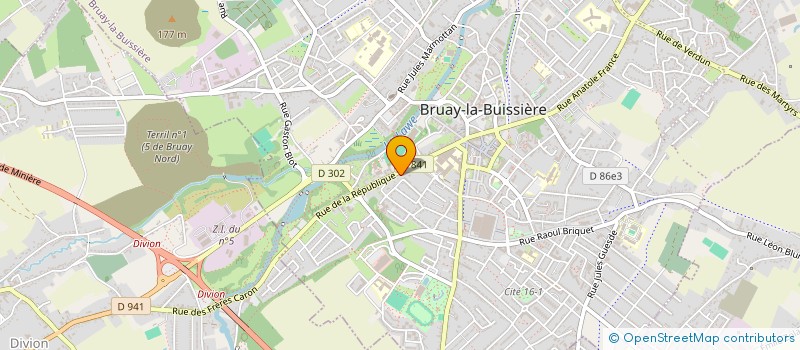 localisation de l'entreprise LE JENKINS  BRUAY-LA-BUISSIERE