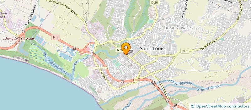localisation de l'entreprise LE JEREMIANNE à SAINT-LOUIS