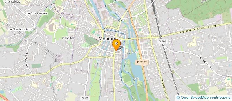 localisation de l'entreprise LE JET à MONTARGIS