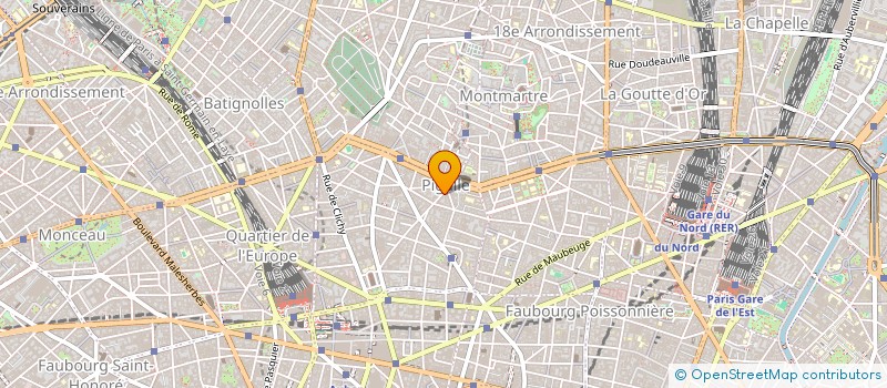 localisation de l'entreprise LE JET D EAU  PARIS