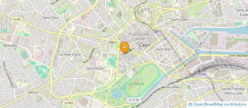 localisation de l'entreprise LE JEU DE LA REGLE à CAEN