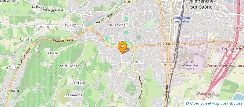 localisation de l'entreprise LE JEU DU CAILLOU  LIMAS