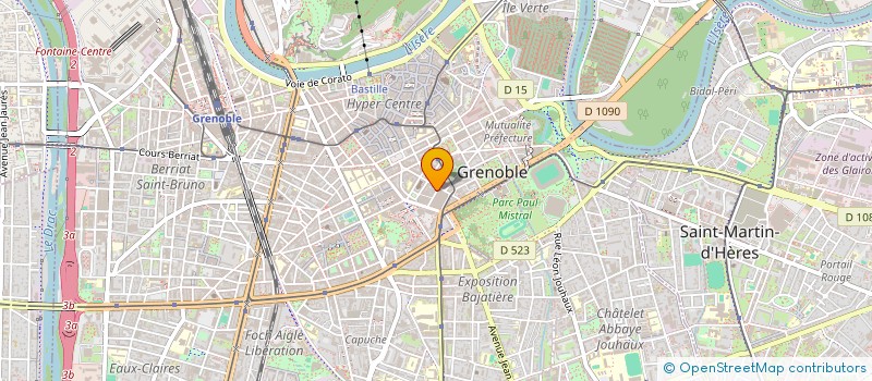 localisation de l'entreprise LE JM  GRENOBLE