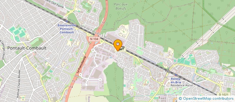 localisation de l'entreprise LE JOCA SARL  ROISSY-EN-BRIE