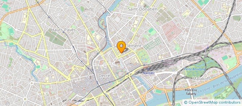 localisation de l'entreprise LE JOFFRE SARL à NANTES