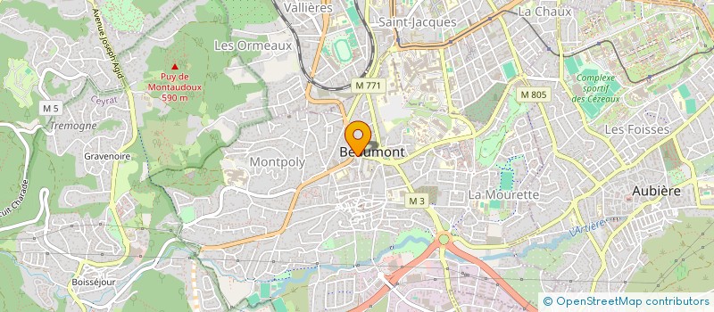 localisation de l'entreprise LE JOKER à SAINT-FLOUR