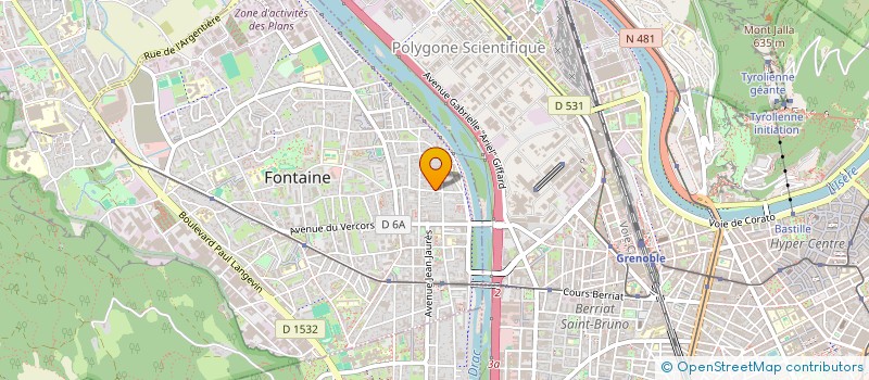 localisation de l'entreprise LE JOKER  FONTAINE