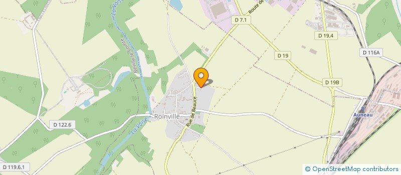localisation de l'entreprise LE JOLIVET à ROINVILLE
