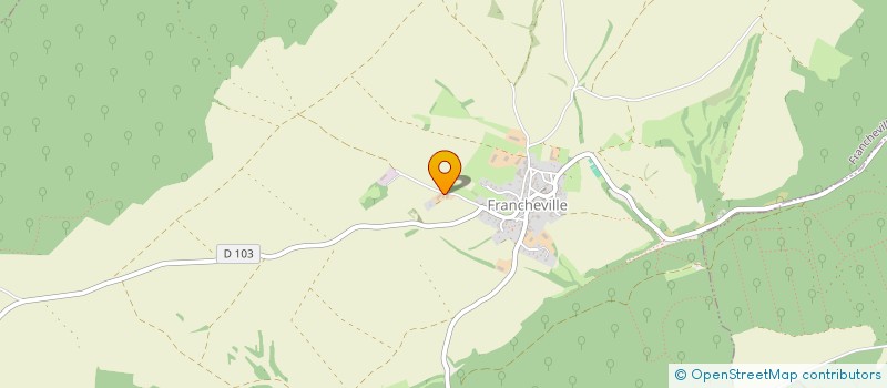 localisation de l'entreprise LE JOLY SOUK  FRANCHEVILLE