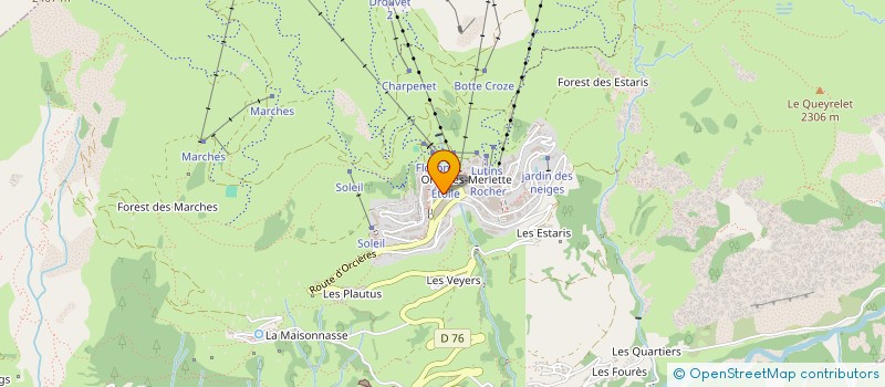 localisation de l'entreprise LE JOSEPOU à ORCIERES