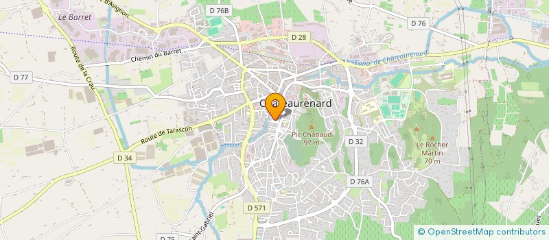 localisation de l'entreprise LE JOUET PERMANENT à CHATEAURENARD