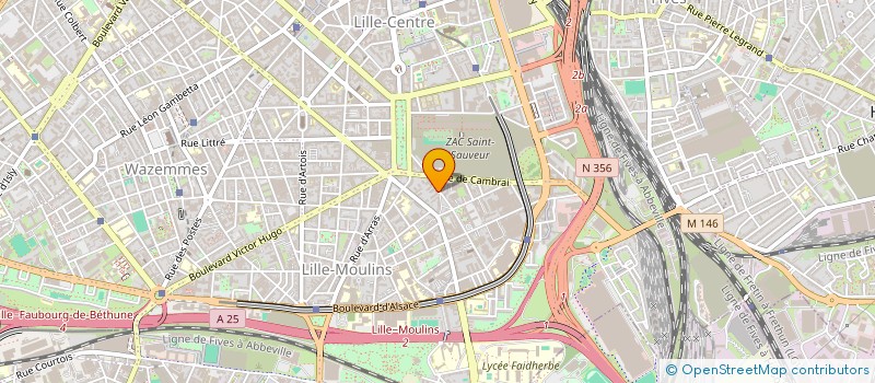 localisation de l'entreprise LE JOUIS VALETTE LMNP à LILLE