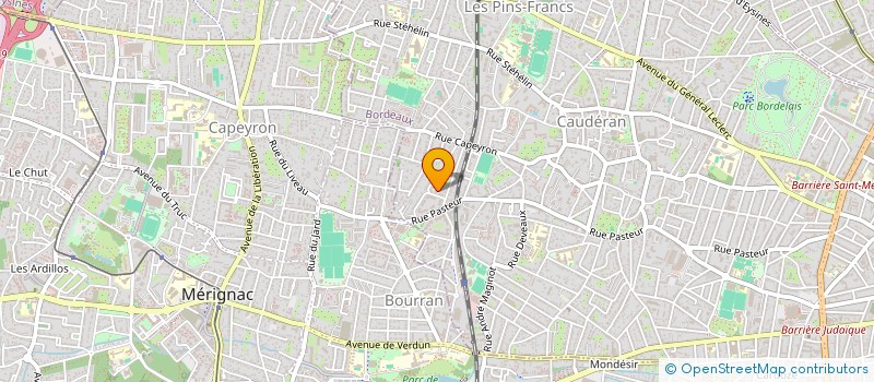 localisation de l'entreprise LE JOUR DE LA NUIT  BORDEAUX